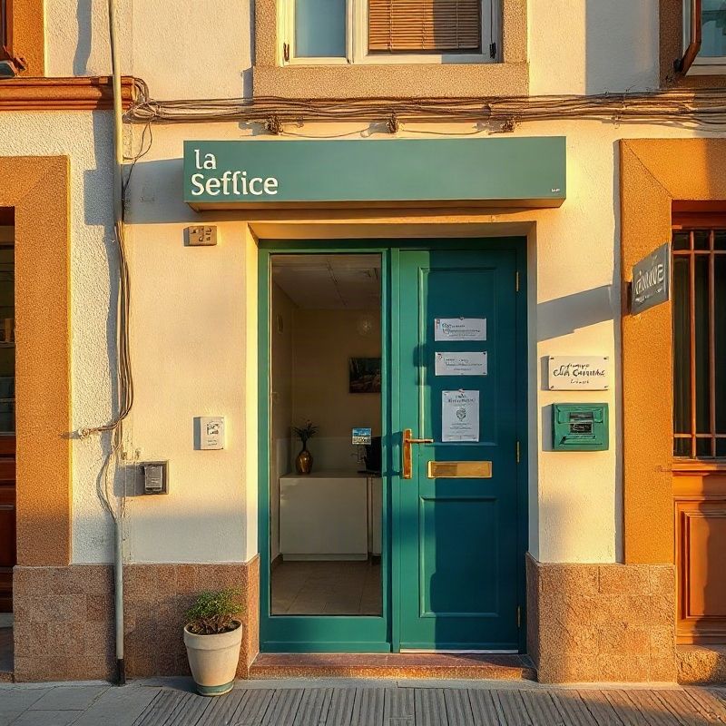 Exterior de la oficina de Cloudtcloud en la Calle dels Serrans